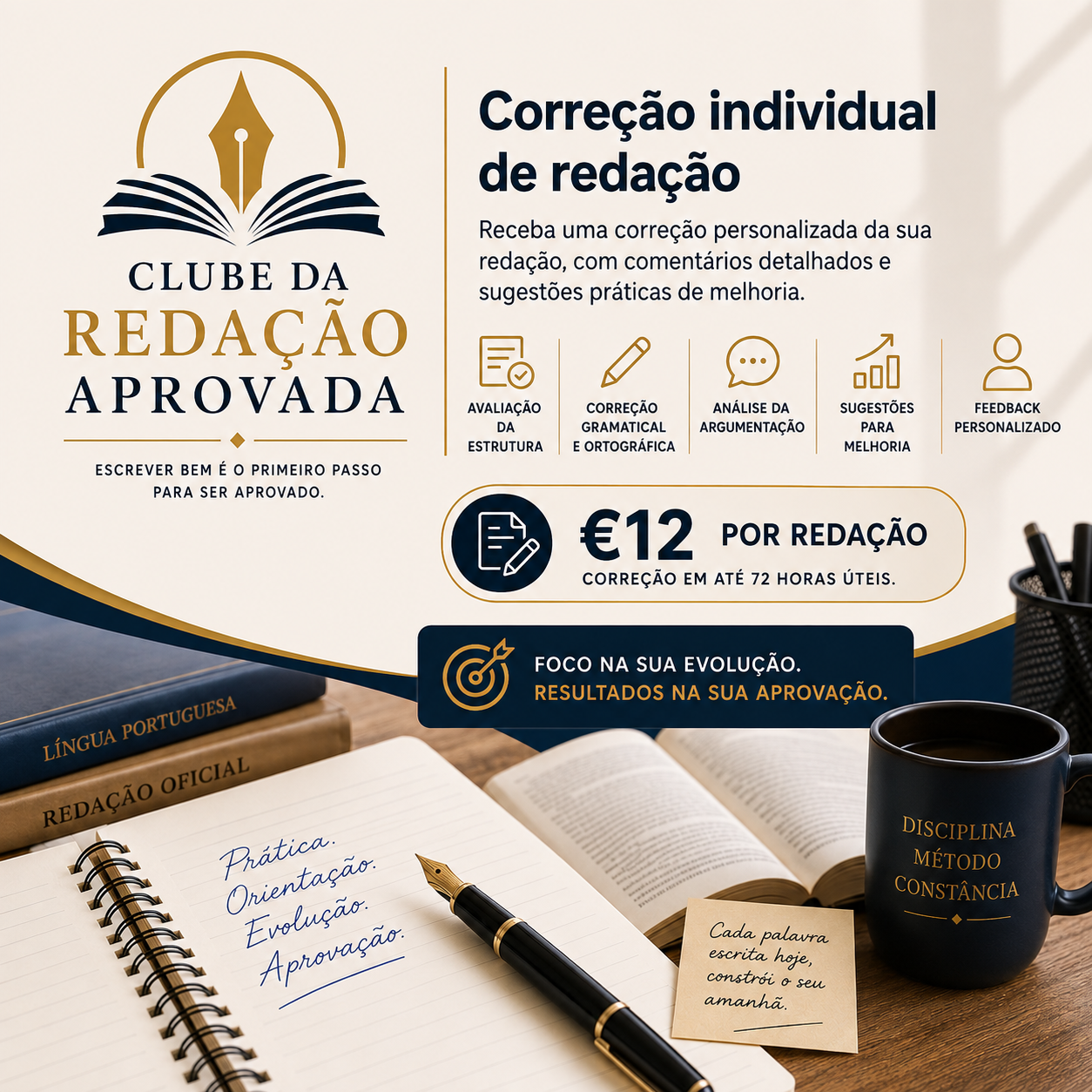 Correção individual de redação